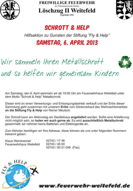 20130406 SchrottHelp Werbeplakat