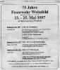 75 Jahre FF Weitefeld